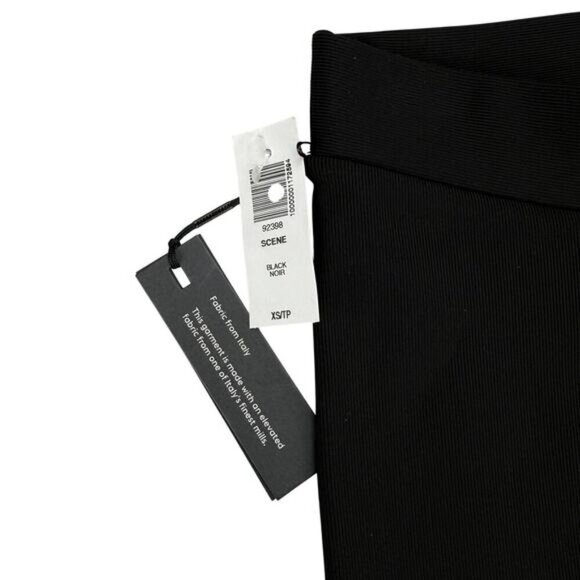 NWT TEN BY BABATON Aritzia Scene High-Waisted Ribbed Leggings Sz XS Black - Picture 5 of 8